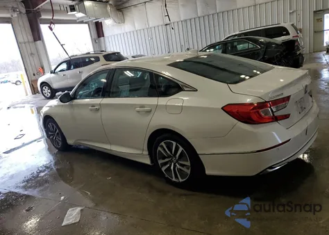 2021 Honda Accord Hybrid Exl из США, поврежденный, VIN 1HGCV3F54MA004167